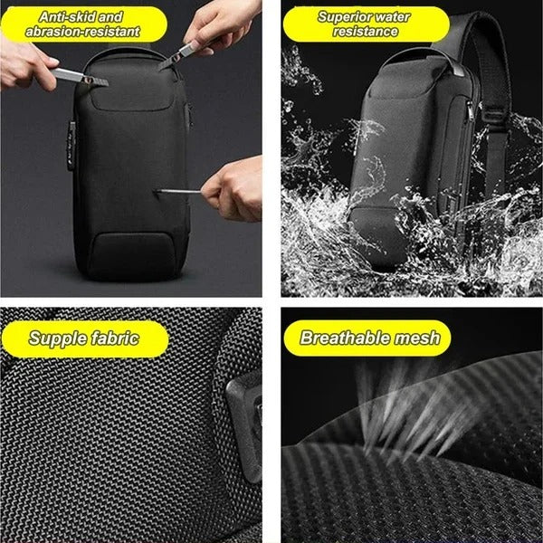 USB charging sport sling Anti-theft shoulder bag🔥SALE 50% OFF🔥-BUNNYKACHU