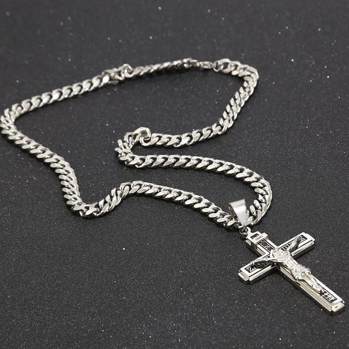 Jesus Necklace - Crucifixion Necklace-BUNNYKACHU