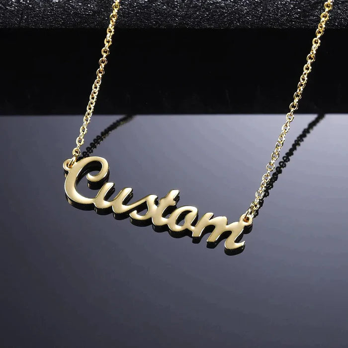 Custom Name Necklace by C&L-BUNNYKACHU