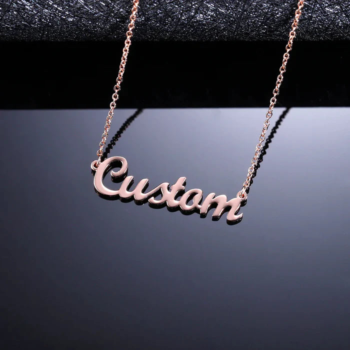 Custom Name Necklace by C&L-BUNNYKACHU