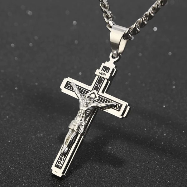Jesus Necklace - Crucifixion Necklace-BUNNYKACHU