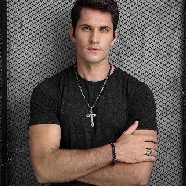 Jesus Necklace - Crucifixion Necklace-BUNNYKACHU