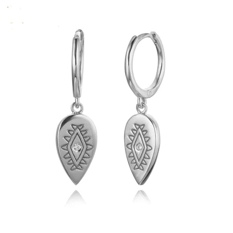 S925 Sterling Silver Waterdrop Earrings-BUNNYKACHU