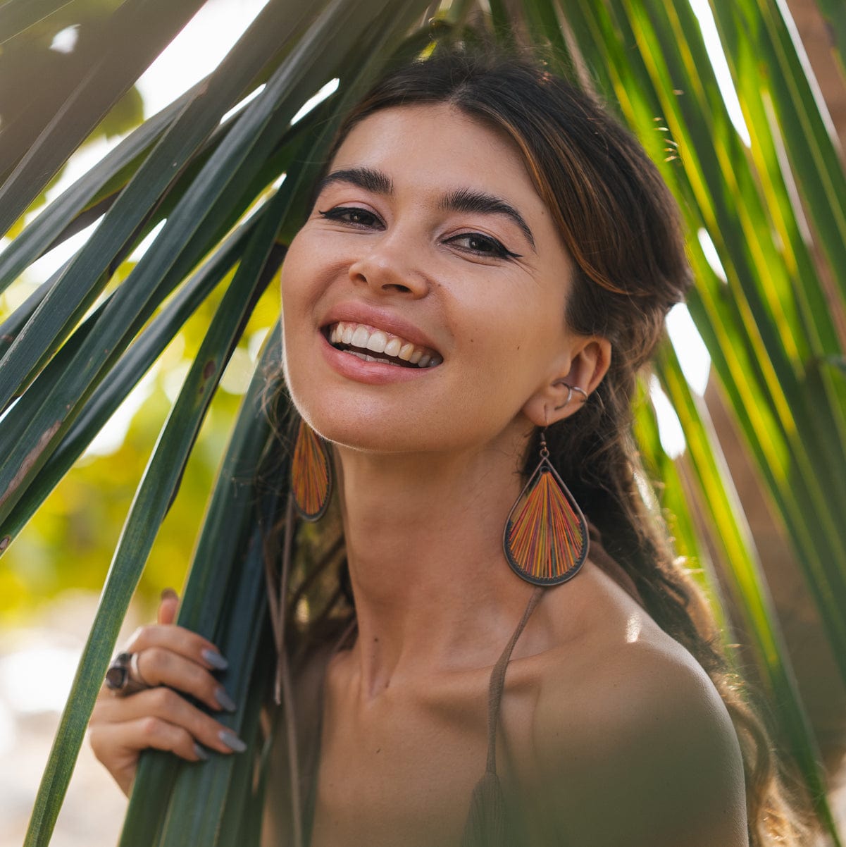 Take Me To Funky Town Earrings-BUNNYKACHU