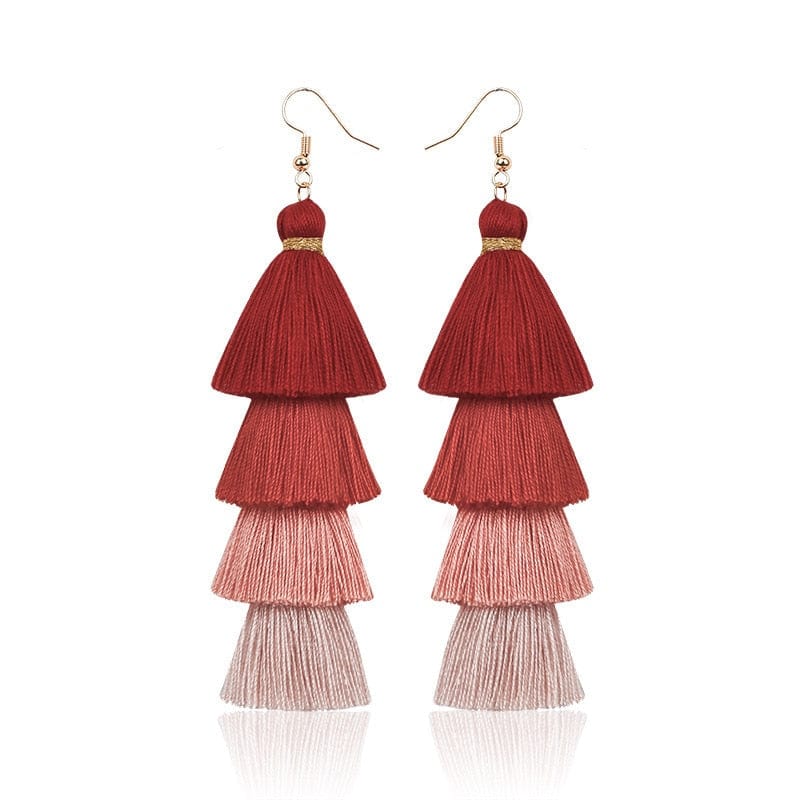 River Tassel Earrings-BUNNYKACHU