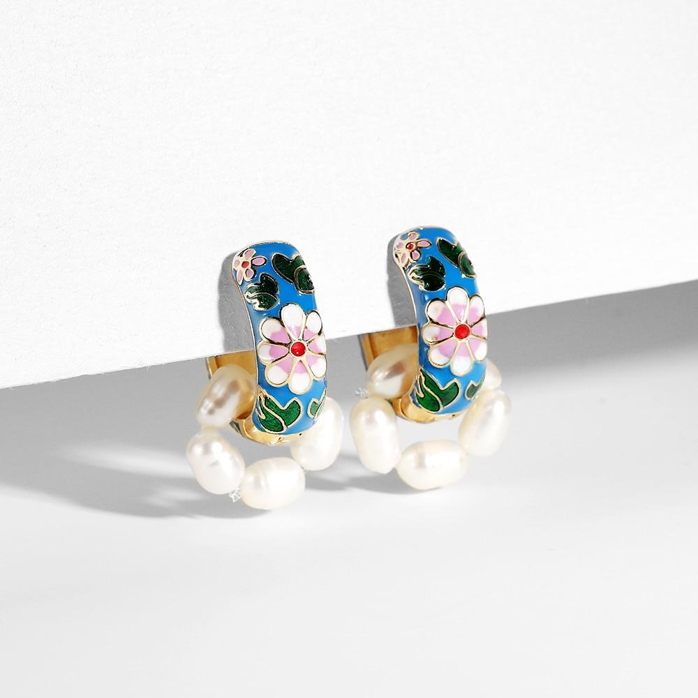 Round Style Earrings-BUNNYKACHU