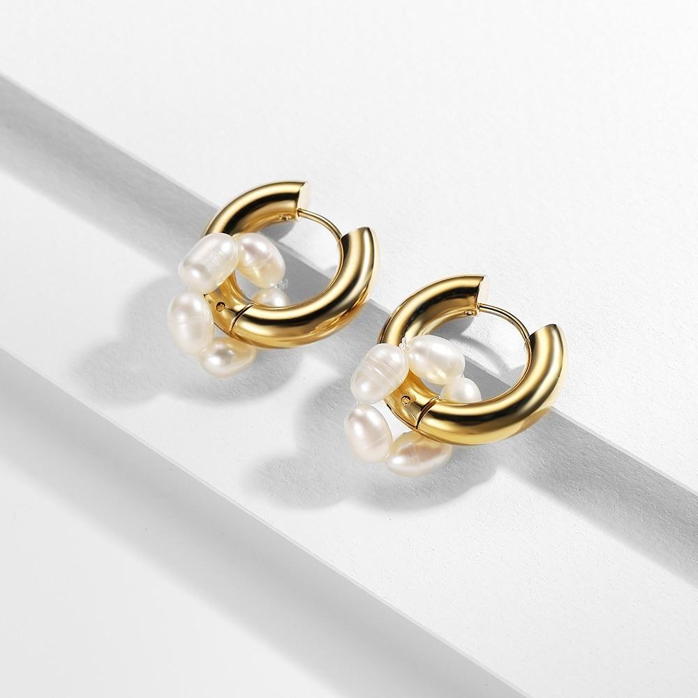 Round Style Earrings-BUNNYKACHU