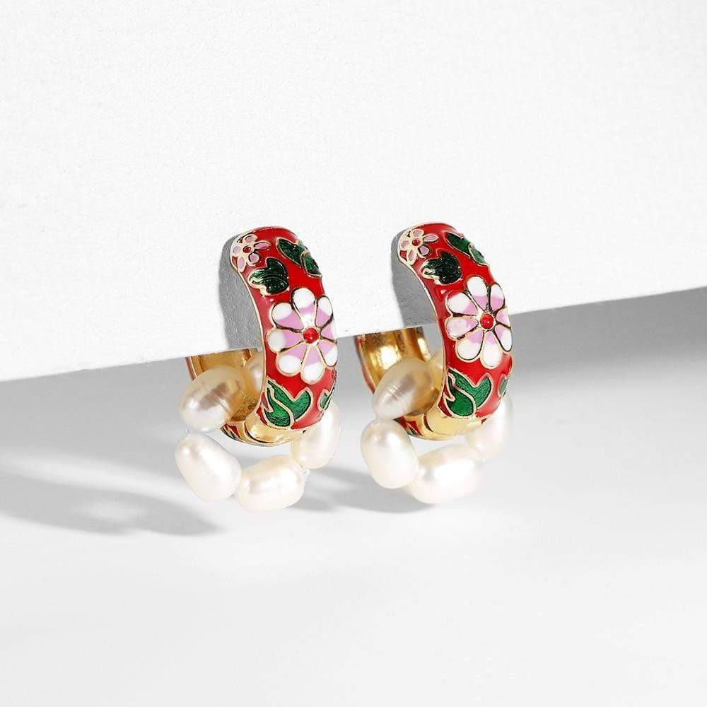 Round Style Earrings-BUNNYKACHU