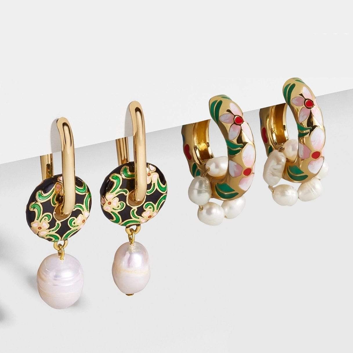 Round Style Earrings-BUNNYKACHU