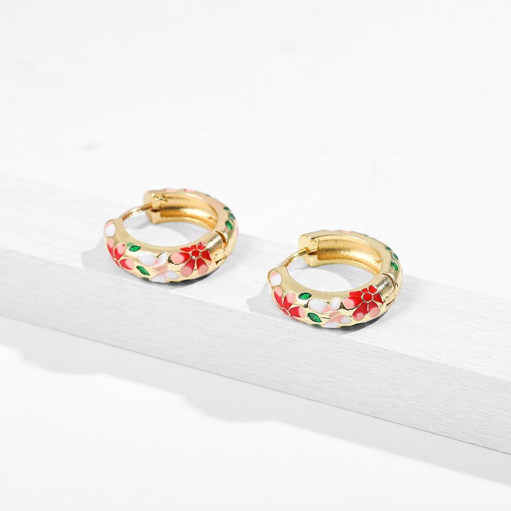 Round Style Earrings-BUNNYKACHU