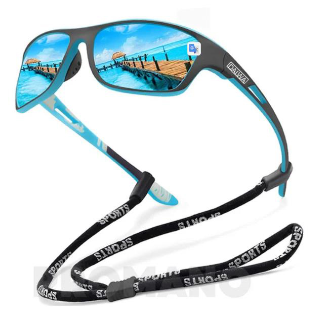2023 Gafas de sol para deportes al aire libre para hombres con lentes polarizados antideslumbrantes