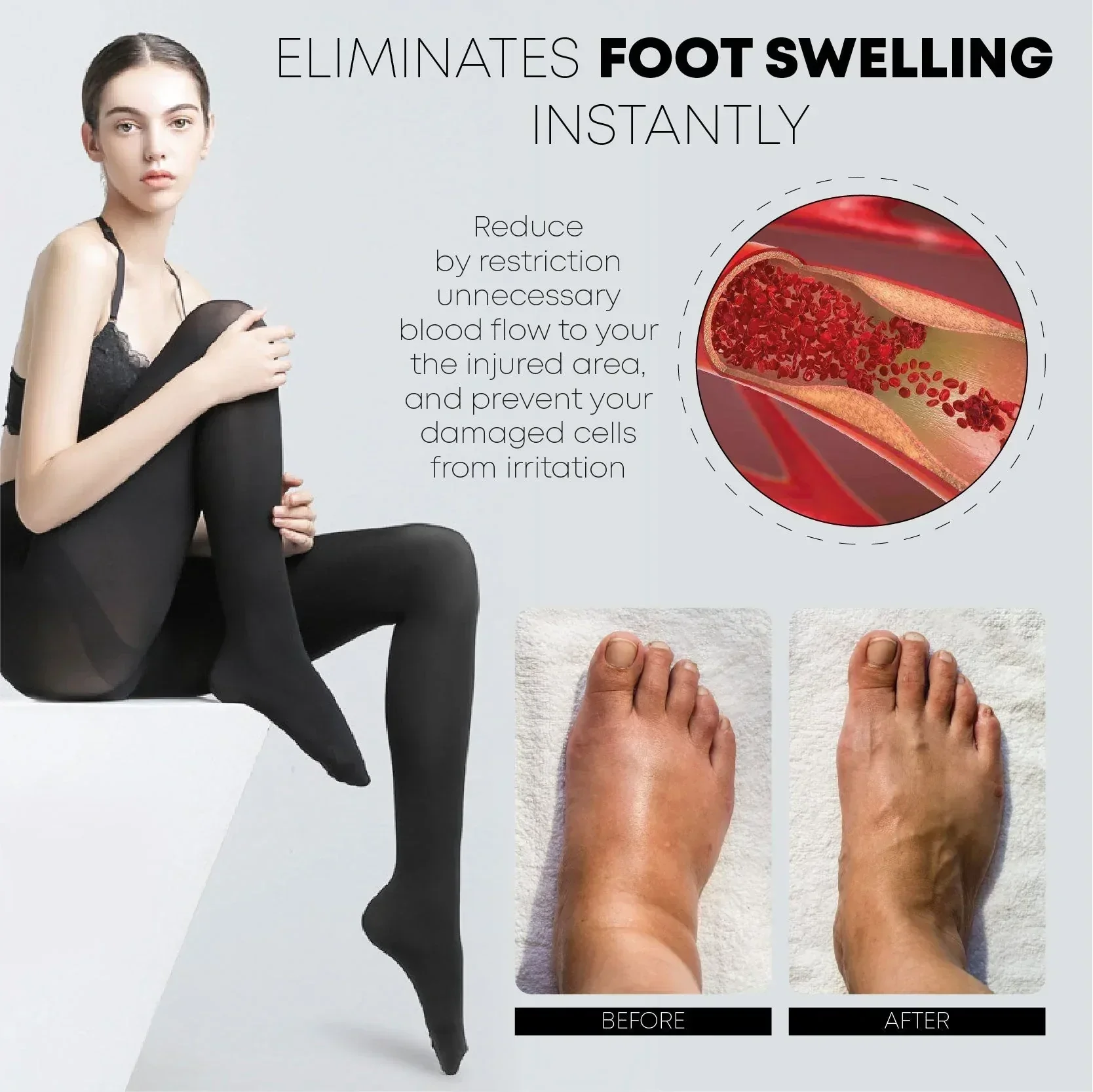 UltraSlim LegShaper Compression LeggingsPants