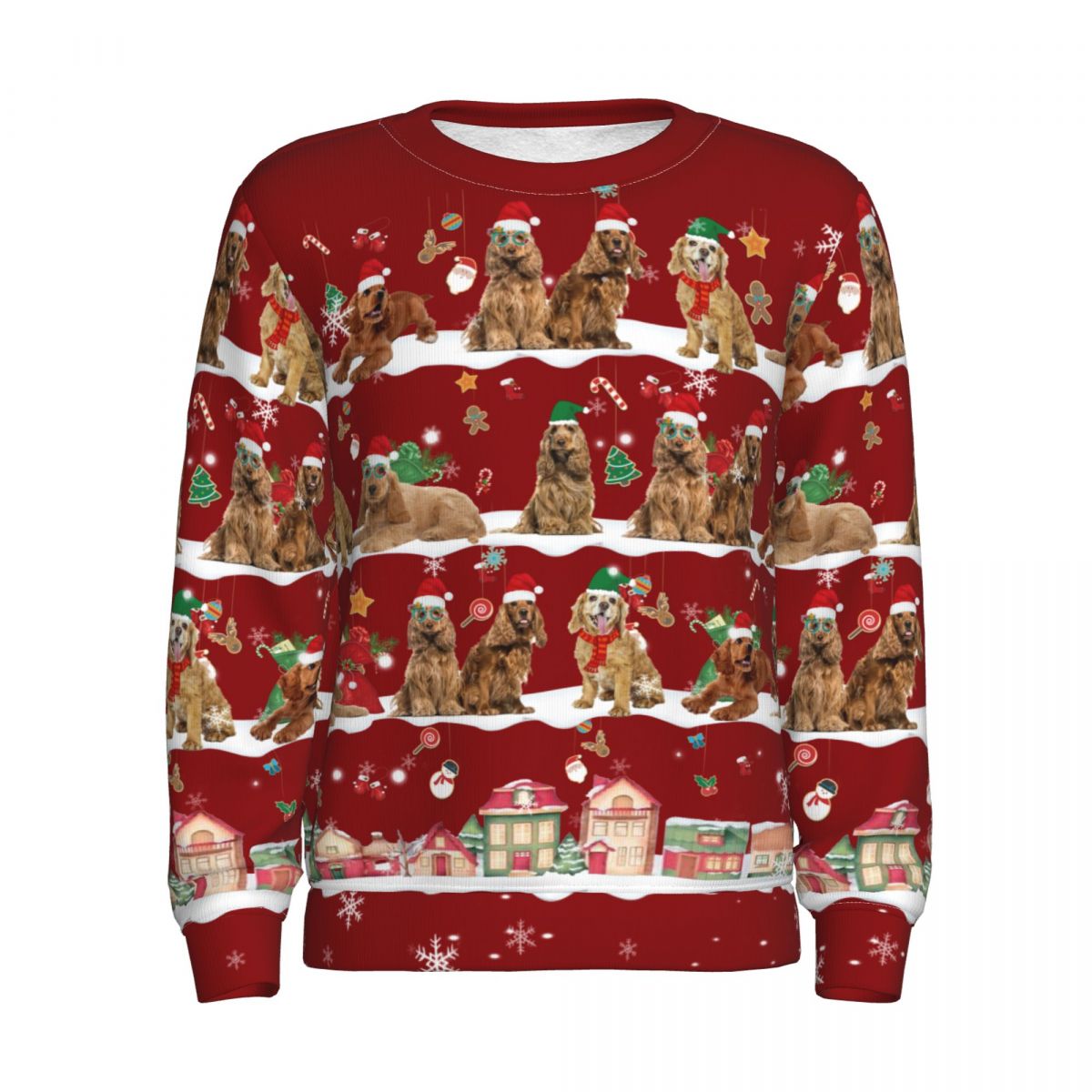 cocker spaniel christmas jumper