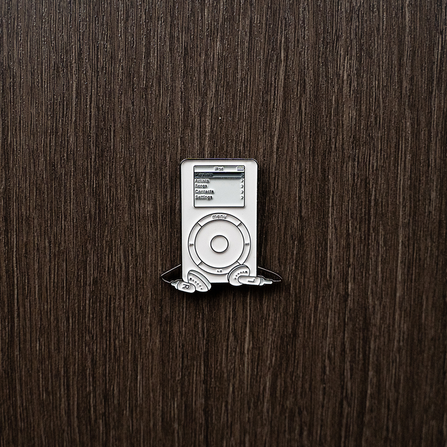 GRID® Apple Enamel Pin