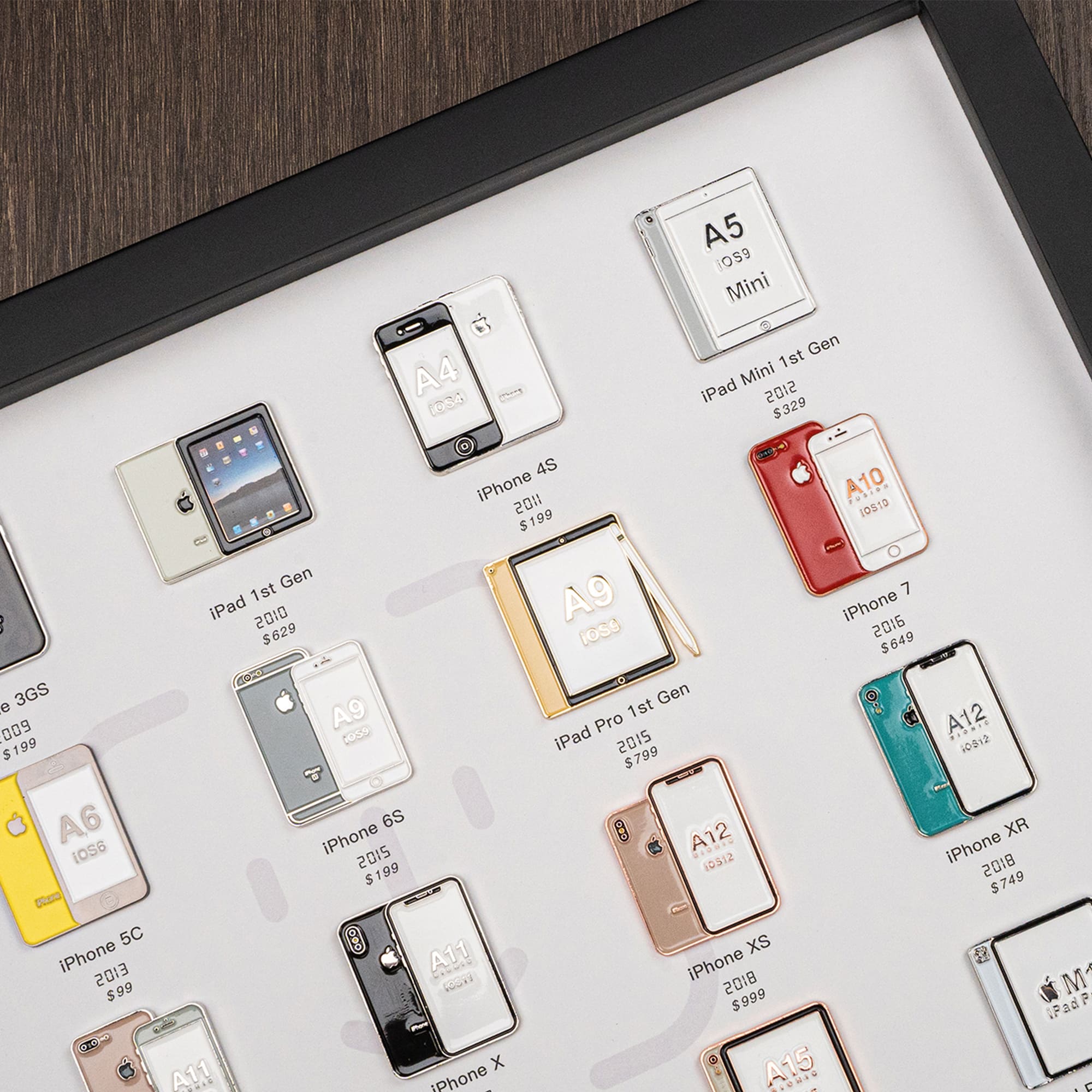 GRID® iPhone x iPad Badge Collection