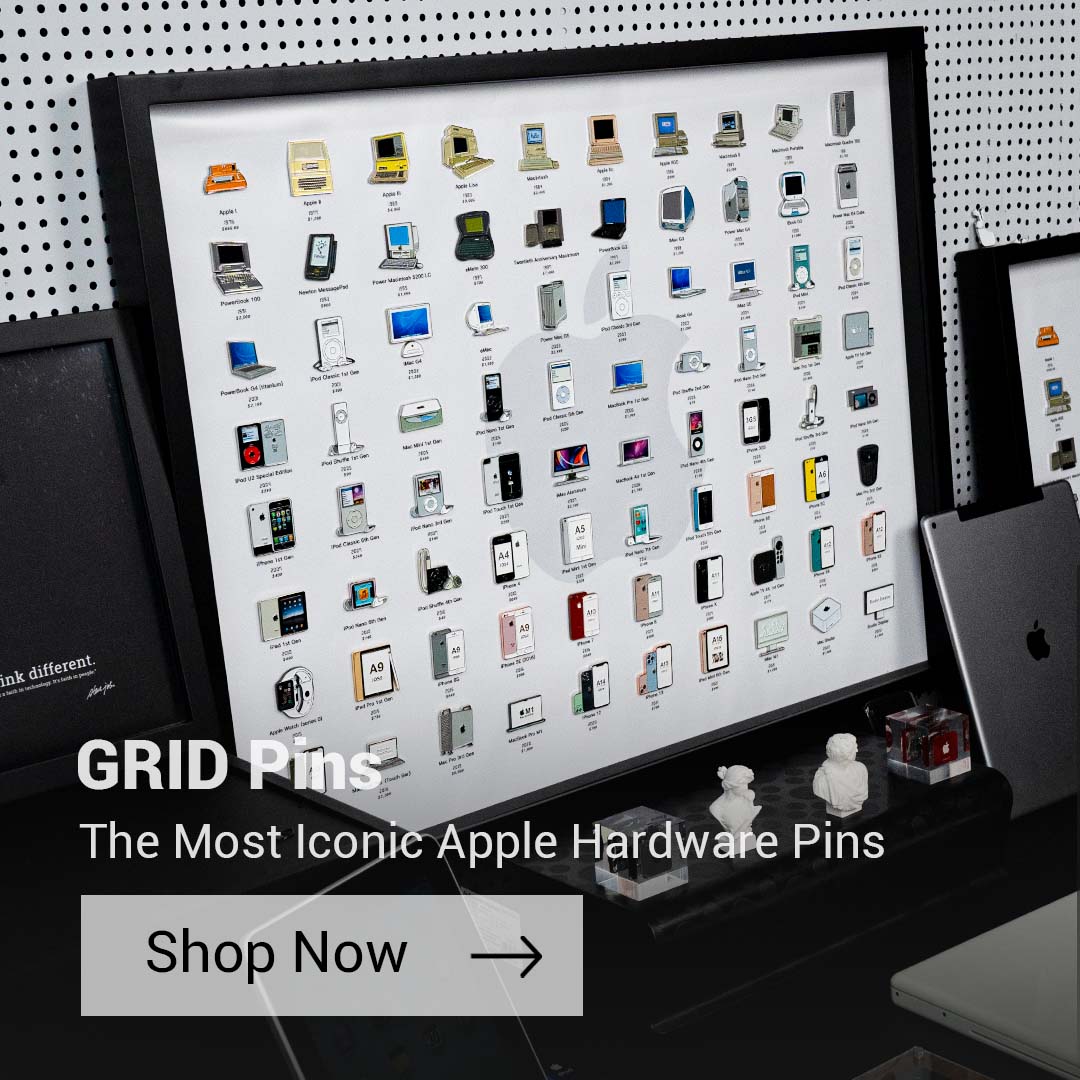 GRID® iPhone x iPad Badge Collection