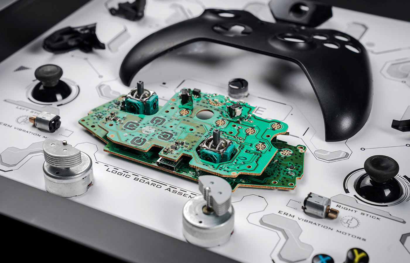 xbox one controller inside