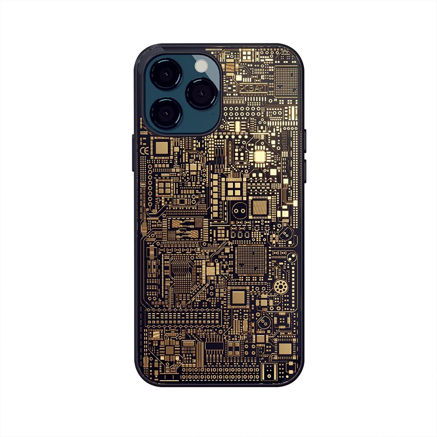 CBART Gold plated Circuit Board iPhone Case