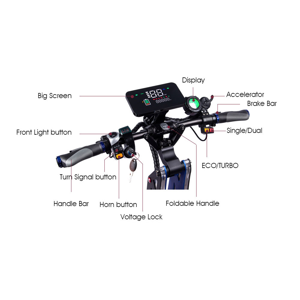 FLJ E2 14inch Fat Tire 8000W Electric Scooter with 60V/72V 40-100ah battery 80-300kms range Powerful Off Road big wheel E Scooter Bike