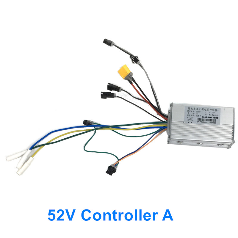 JP 52V 25A Controller for T11 T103 E1 Dual motors electric scooter Accelerator JP Display Accelerator