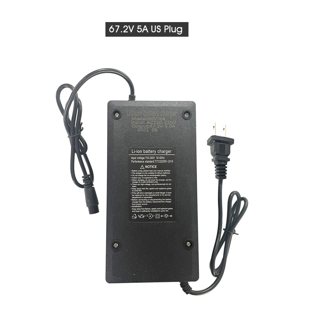 Chargeur 60V 8A, Output 67,2V - Save My Battery