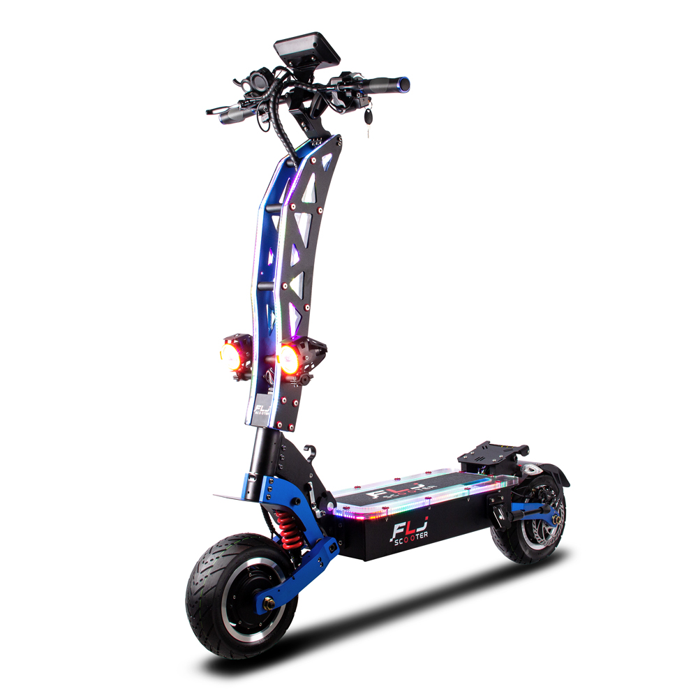 FLJ SK3 pro 72V 7000W Electric Scooter with Strong power 11inch Dual engines E Bike foldable adults kickscooter E Scooter