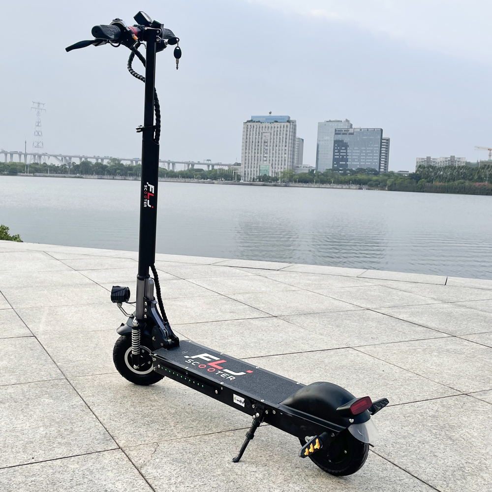 FLJ C8 800W 8inch wheels Electric Scooter with 18ah battery e bike 35km/h powerful Mini e scooters (EU Stock)