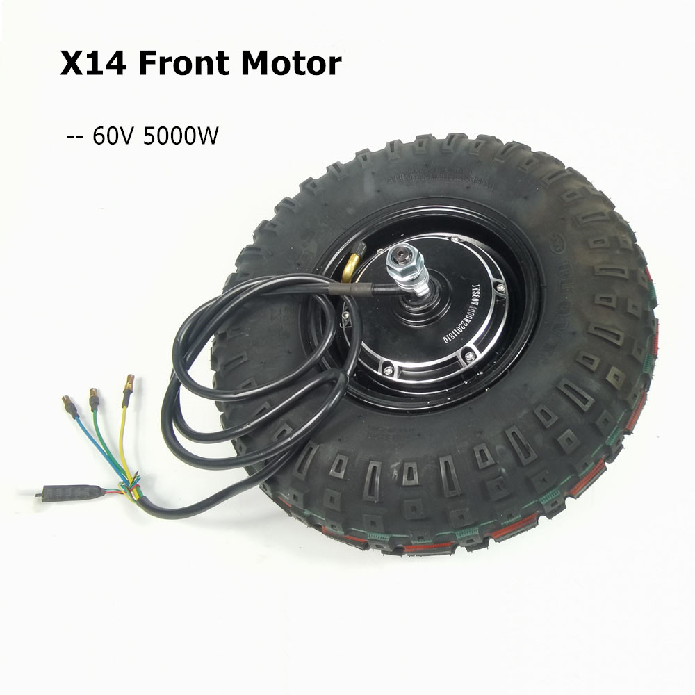 FLJ X14 60V 5000W Scooter Motor Engines with Tire