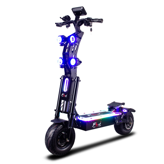 FLJ SK2 72V 8000W 13inch Fat Tire best e Scooter kickscooter