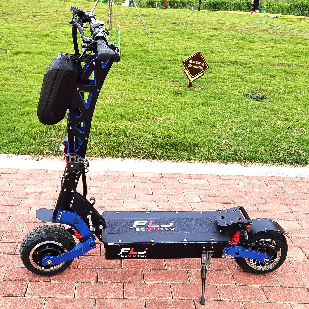 FLJ SK3-3 72V 7000W 11inch Electric Scooter with 45ah battery 90-130kms range dual motor strong power E Scooter