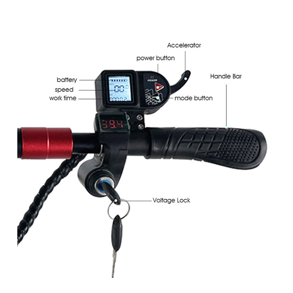 FLJ C8 800W 8inch wheels Electric Scooter with 18ah battery e bike 35km/h powerful Mini e scooters (EU Stock)