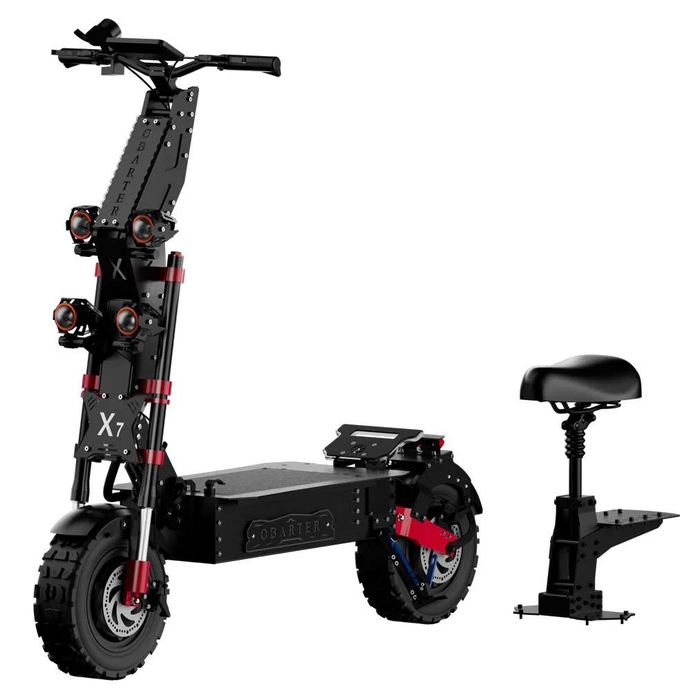 2022 New Obarter X7 8000W 14inch Fat Tire Electric Scooter wtih Removeable battery e scooter