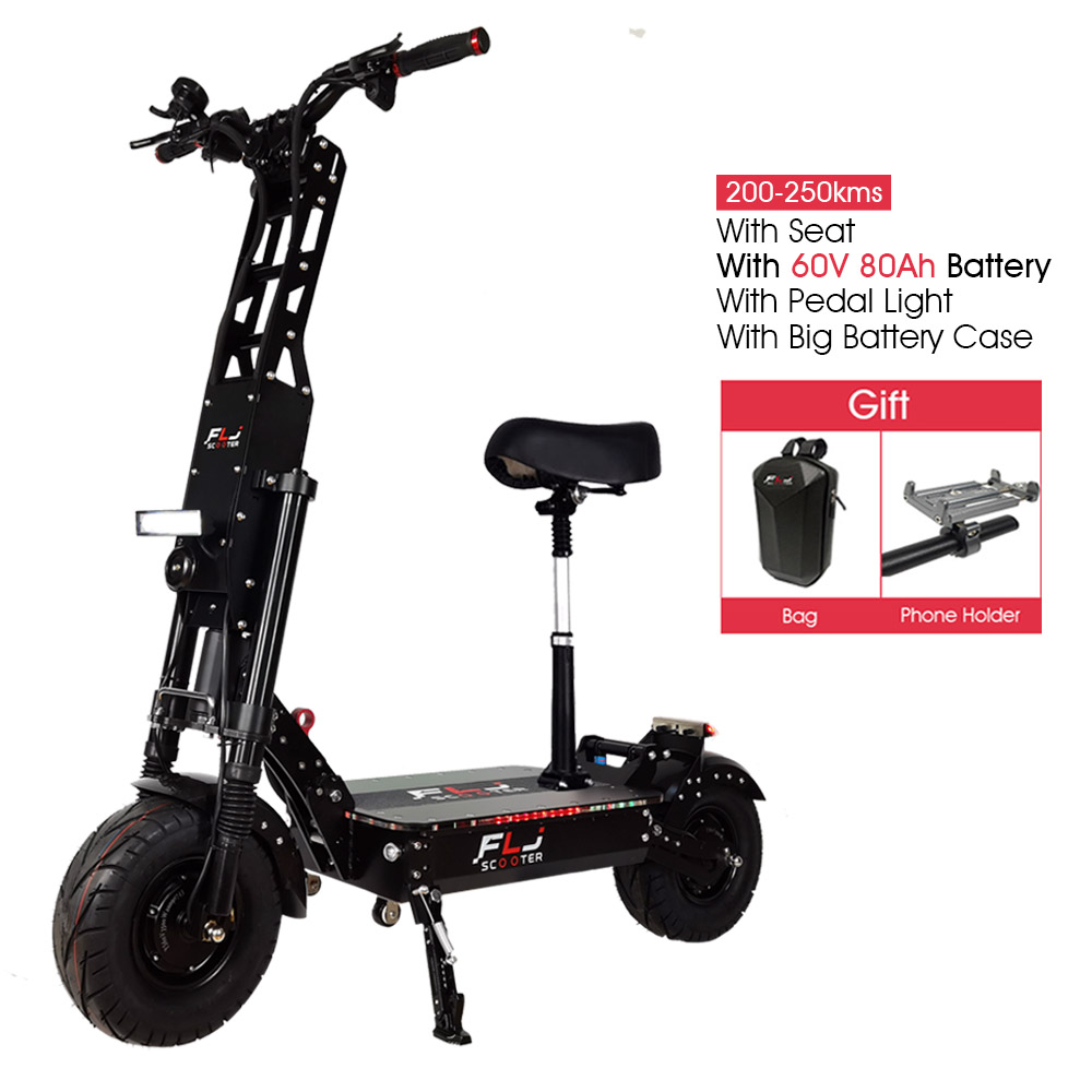 EU warehouse electric bikes with 13inch wide tires are popular for adults 6000W bicycle