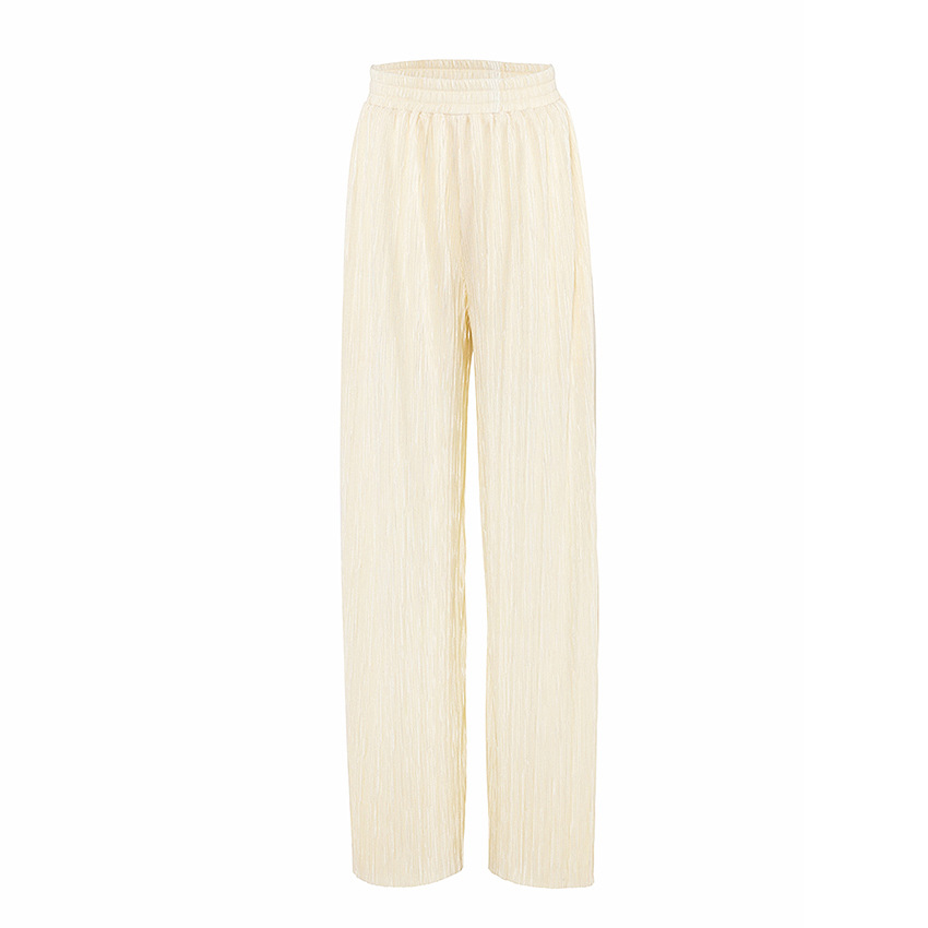 Relaxed Pleated Pants Trousers