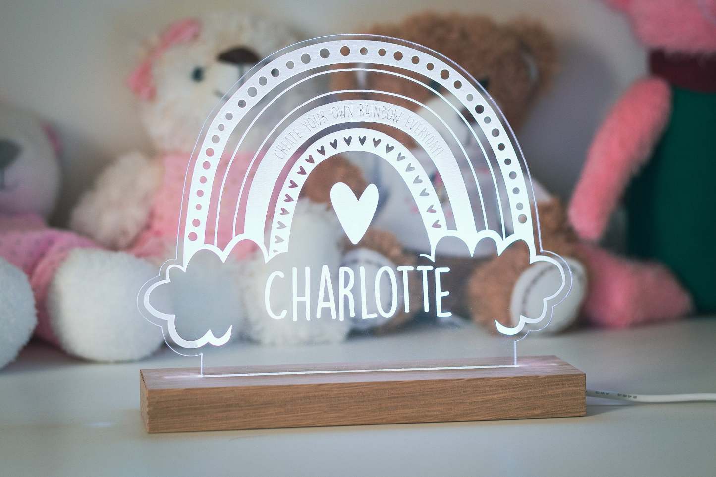 Personalized Name Stars Night Lights