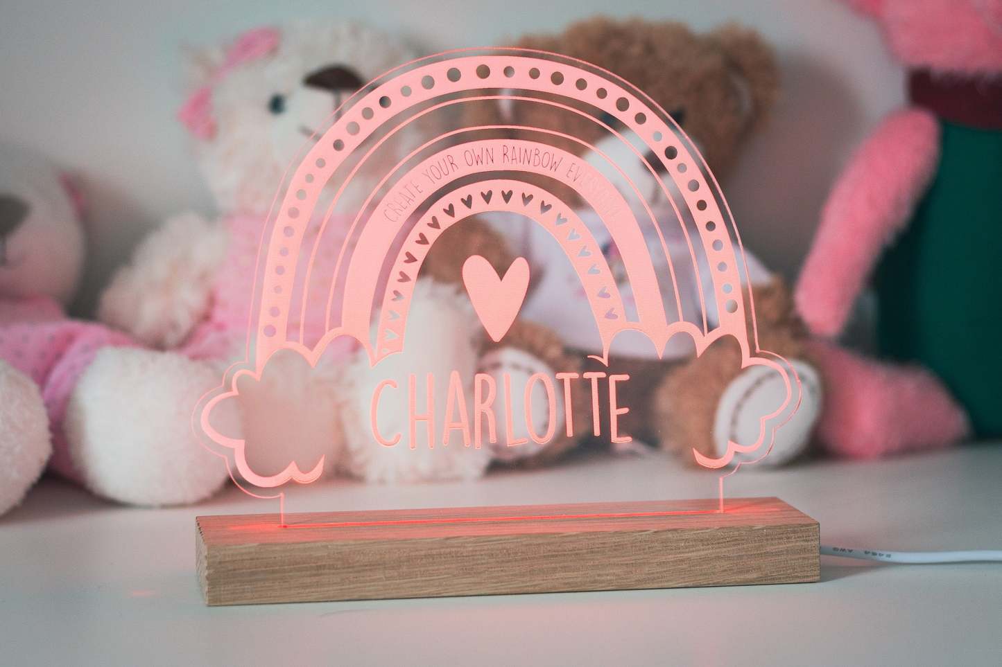 Personalized Name Stars Night Lights