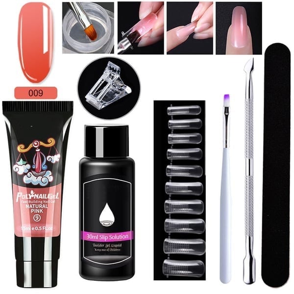 (🔥Last Day Promotion 49% OFF) Luxury Polygel Nail Kit - BUY 3 FREE SHIPPING