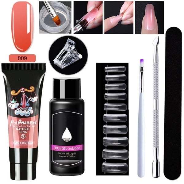 (🔥Last Day Promotion 49% OFF) Luxury Polygel Nail Kit - BUY 3 FREE SHIPPING
