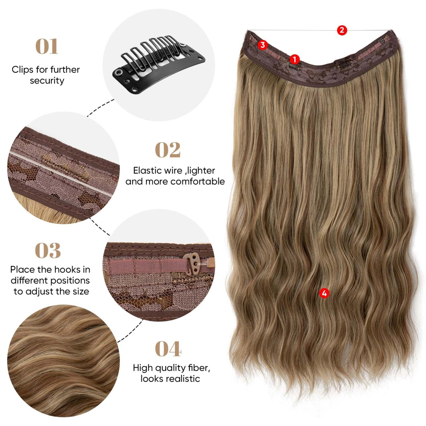 💇Experience lifelike wigs in various colors 🌹🌹shop now>>