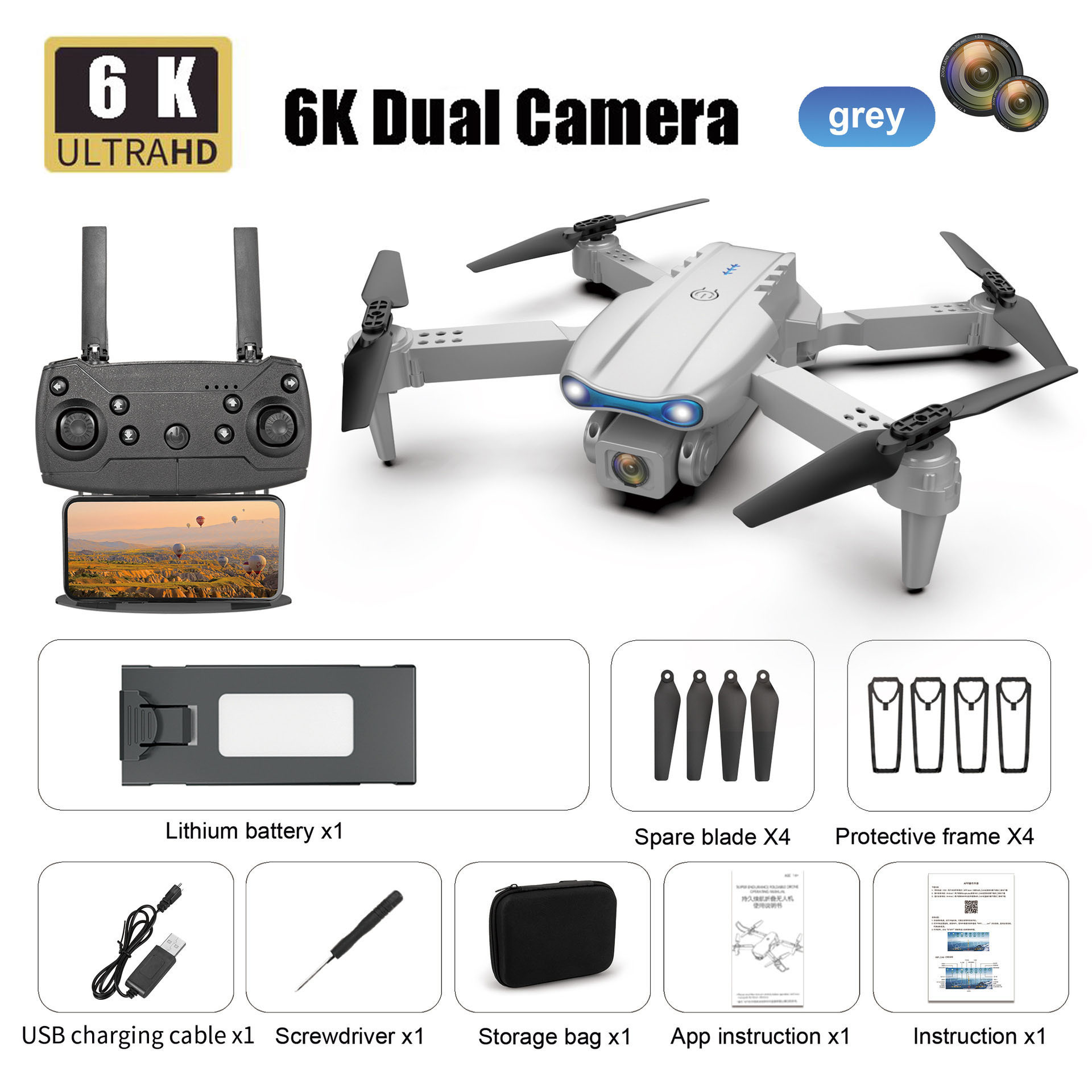 🔥Clearance Sale🔥2023 Latest Drone with 6K UHD Camera