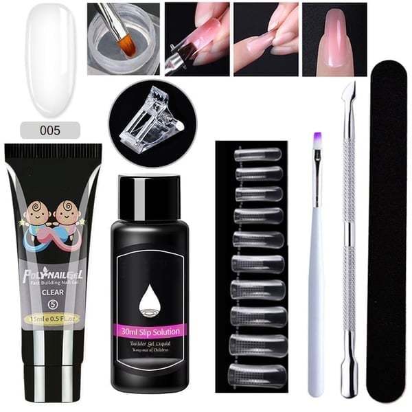 (🔥Last Day Promotion 49% OFF) Luxury Polygel Nail Kit - BUY 3 FREE SHIPPING