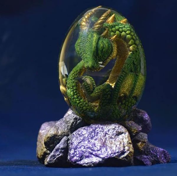 [Last Day Save 44%]🐉Lava Dragon Egg-Perfect gift for dragon lovers🐉