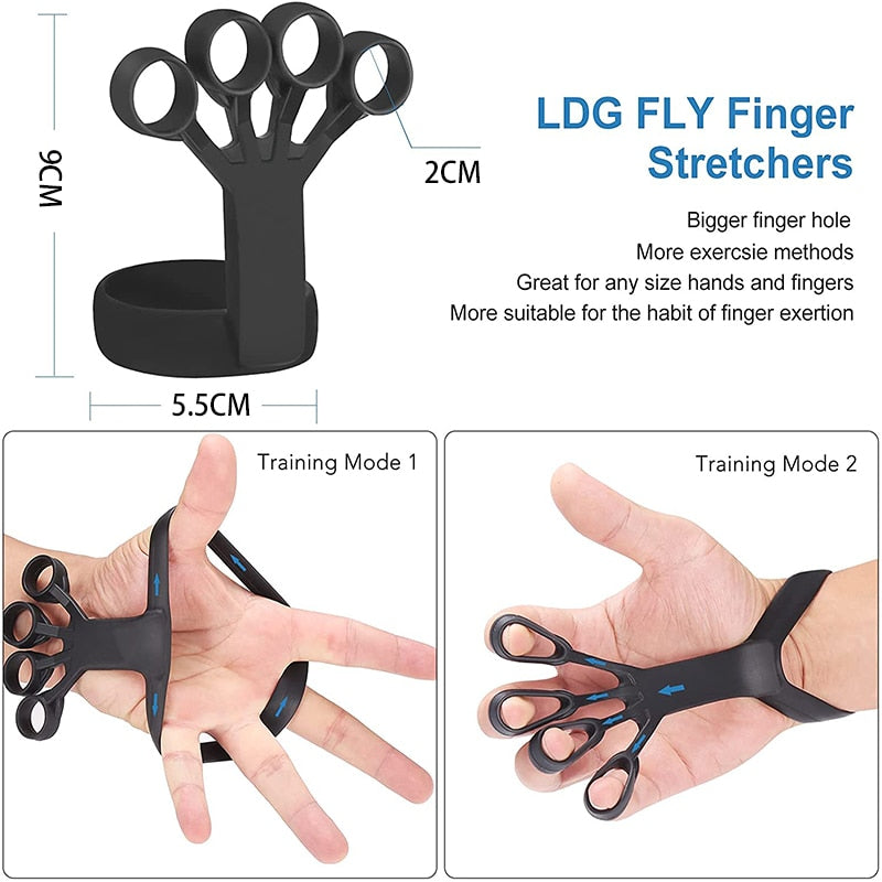 🖐️🖐️Silicone Hand Grip Strengthener，Hand Workout Of The Year✊✊