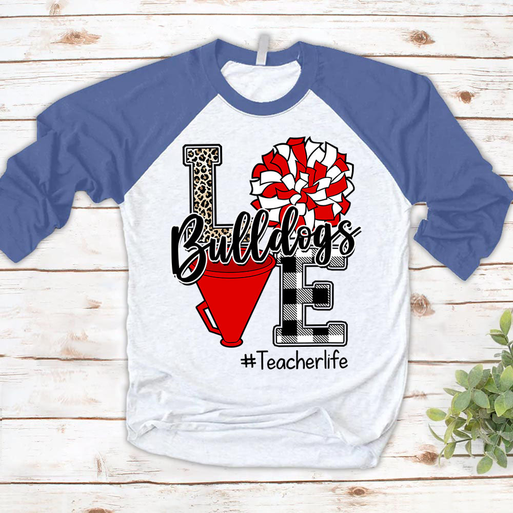 Personalized Shirt Love School Spirit Mascot Teacher Life Sport Shirt For Teacher Hk10 Trhn