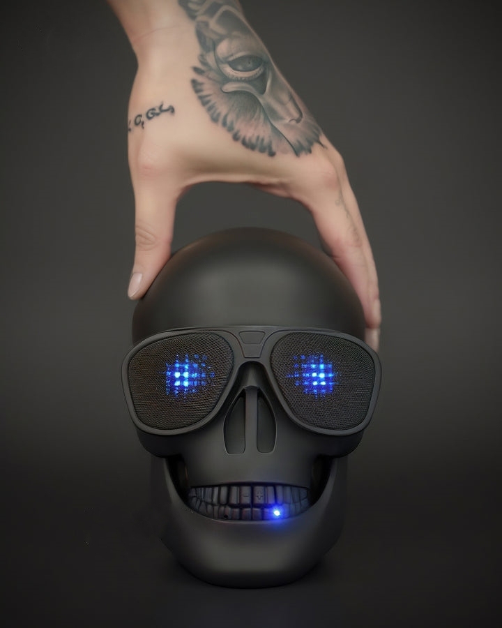 ✨Limited Sale 25% OFF✨Skull Head  Bluetooth Dynamic Speakers