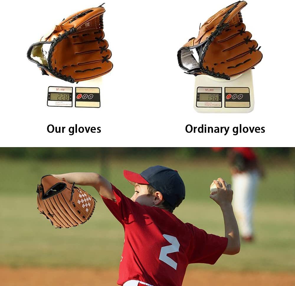 🧢3 in 1 baseball bat set ⚾ 25 inch baseball bat ⚾10.5 Inch Baseball Glove Cork Core Ball 