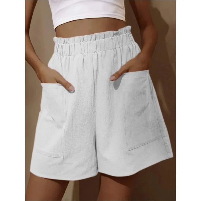 ❄️Women's Summer High Waist Wide Leg Casual Shorts❄️