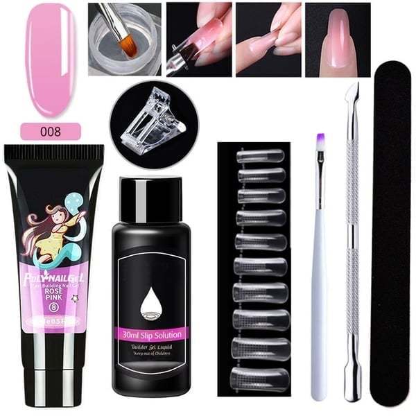 (🔥Last Day Promotion 49% OFF) Luxury Polygel Nail Kit - BUY 3 FREE SHIPPING