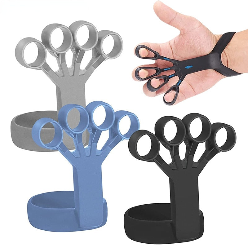 🖐️🖐️Silicone Hand Grip Strengthener，Hand Workout Of The Year✊✊