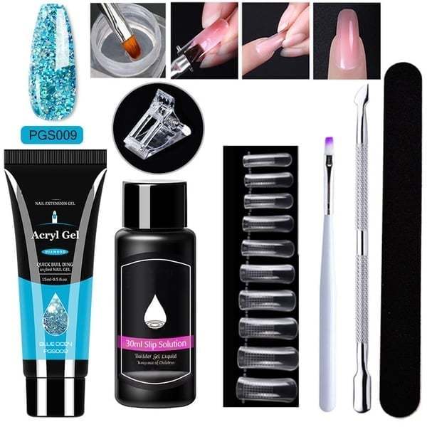 (🔥Last Day Promotion 49% OFF) Luxury Polygel Nail Kit - BUY 3 FREE SHIPPING